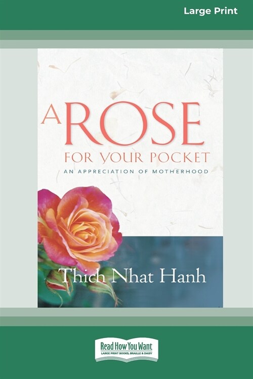 A Rose for Your Pocket: An Appreciation of Motherhood (16pt Large Print Edition) (Paperback)