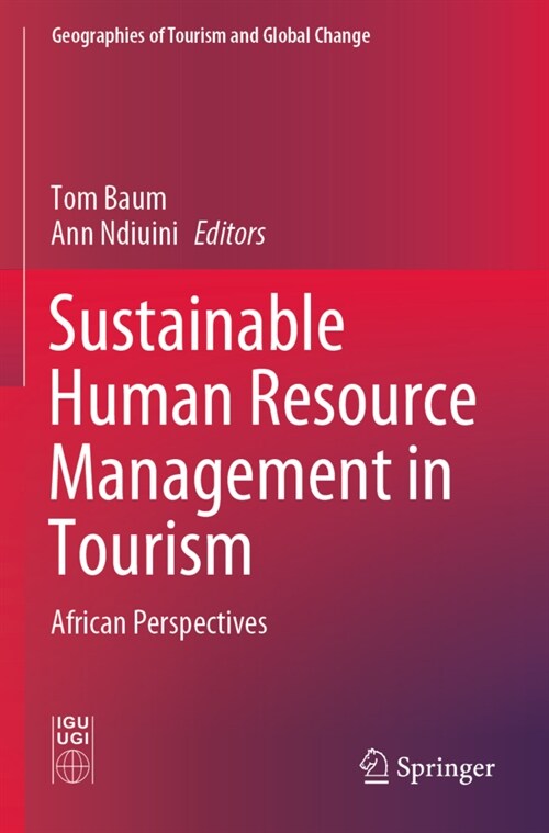 Sustainable Human Resource Management in Tourism: African Perspectives (Paperback, 2020)