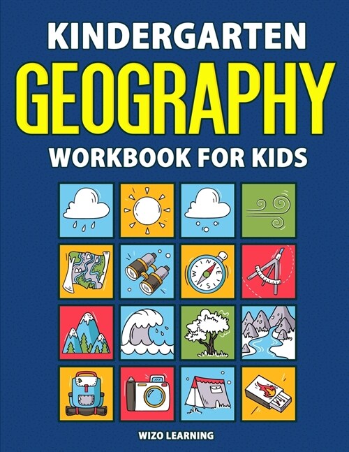 Kindergarten Geography Workbook for Kids (Paperback)