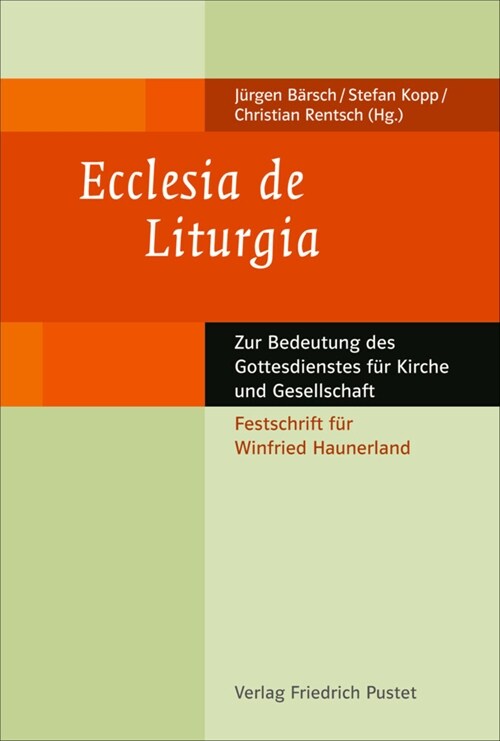 Ecclesia de Liturgia (Hardcover)