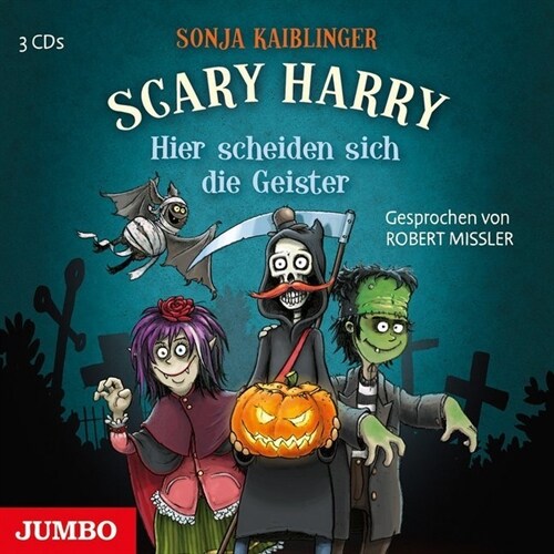 Scary Harry - Hier scheiden sich die Geister, 3 Audio-CDs (CD-Audio)