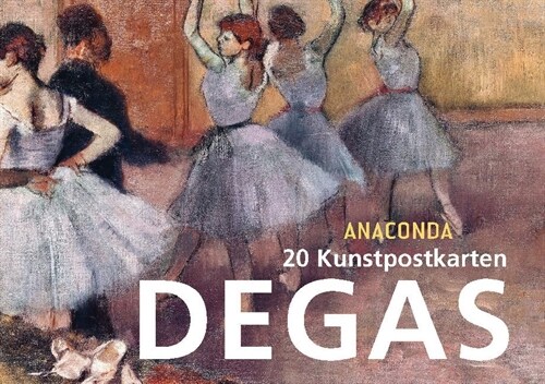 Postkartenbuch Edgar Degas (Paperback)
