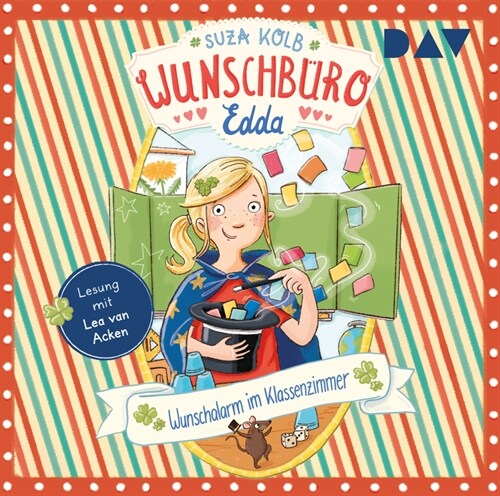 Wunschburo Edda - Teil 4: Wunschalarm im Klassenzimmer, 1 Audio-CD (CD-Audio)