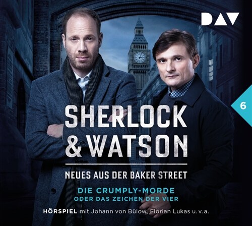 Sherlock & Watson - Neues aus der Baker Street: Das Zeichen der Vier, 2 Audio-CD (CD-Audio)