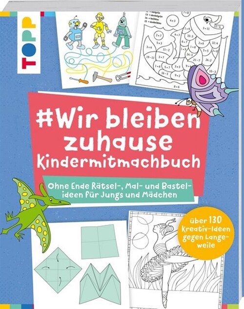 #Wir bleiben zuhause Kindermitmachbuch (Paperback)