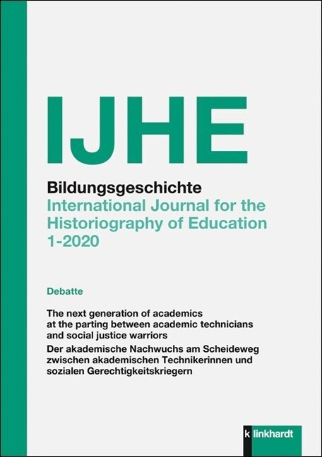 IJHE Bildungsgeschichte. H.1/2020 (Paperback)