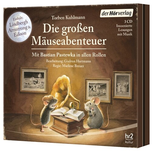 Die großen Mause-Abenteuer, 3 Audio-CD (CD-Audio)