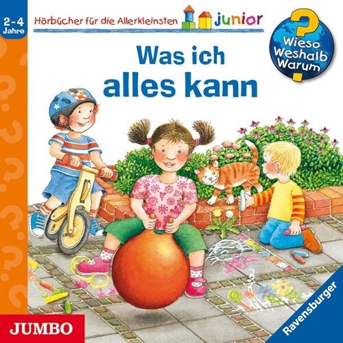 Was ich alles kann, Audio-CD (CD-Audio)