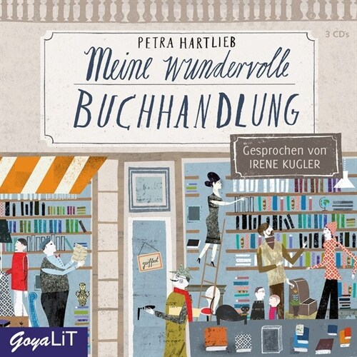 Meine wundervolle Buchhandlung, 3 Audio-CDs (CD-Audio)