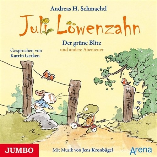 Juli Lowenzahn - Der grune Blitz und andere Abenteuer, Audio-CD (CD-Audio)