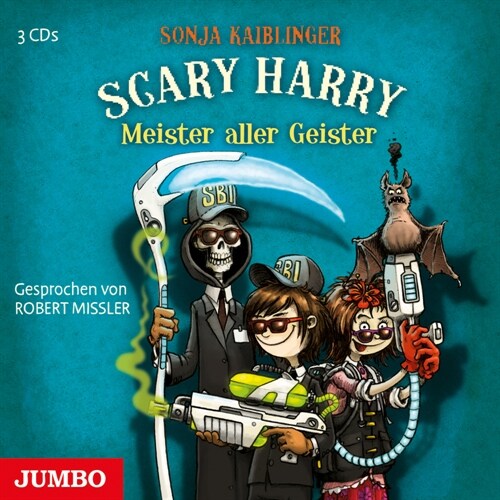 Scary Harry - Meister aller Geister, 3 Audio-CDs (CD-Audio)