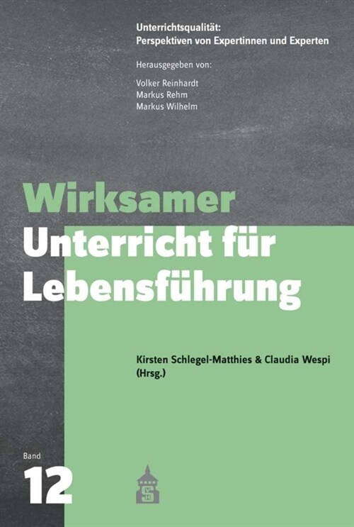 Wirksamer Unterricht fur Lebensfuhrung (Paperback)