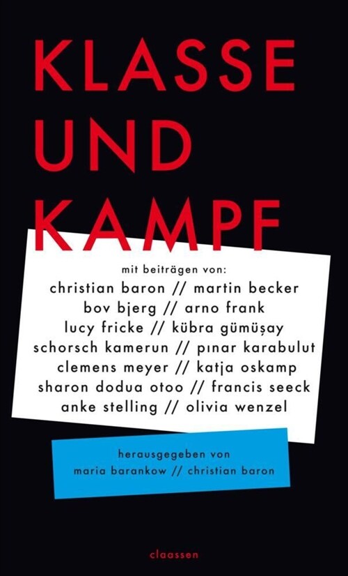 Klasse und Kampf (Hardcover)