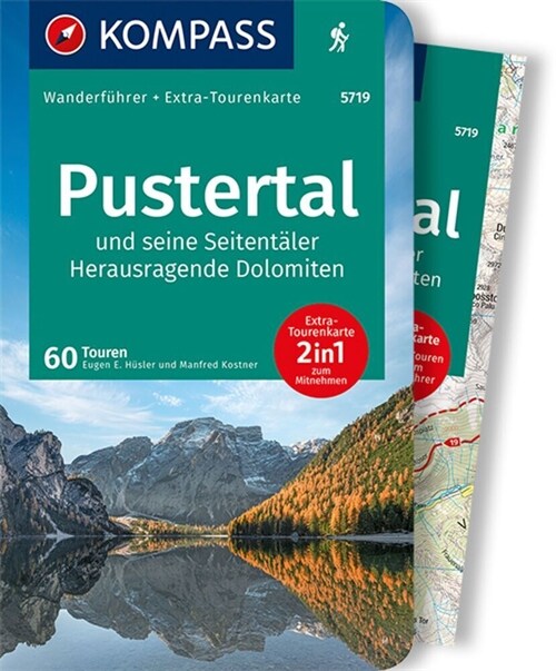 KOMPASS Wanderfuhrer Pustertal und seine Seitentaler, Herausragende Dolomiten (Paperback)