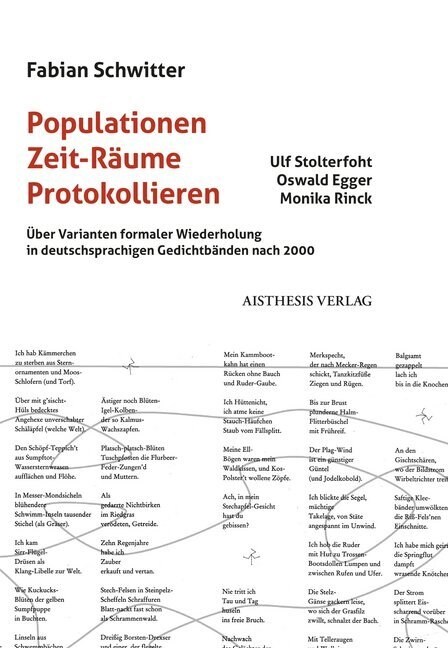 Populationen - Zeit-Raume - Protokollieren (Book)