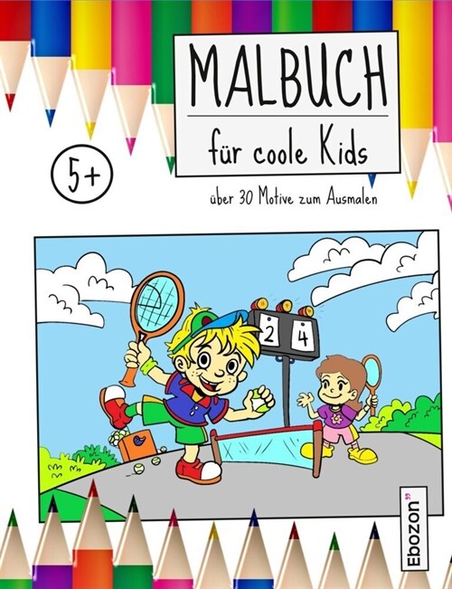 Malbuch fur coole Kids (Paperback)