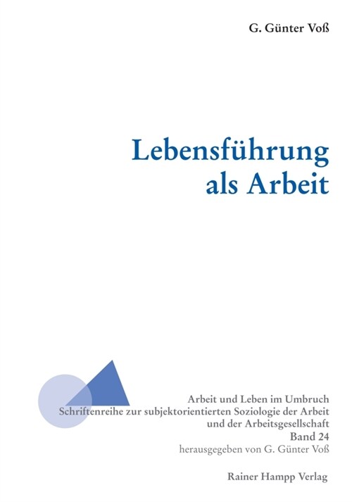 Lebensfuhrung als Arbeit (Paperback)