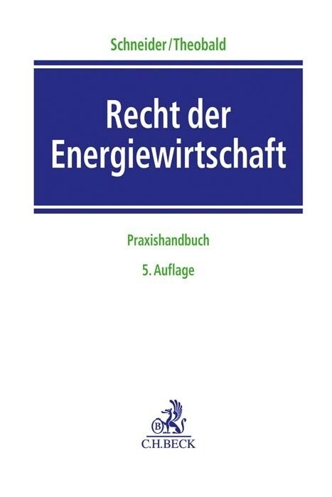 Recht der Energiewirtschaft (Hardcover)