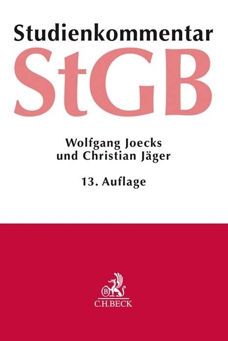 Strafgesetzbuch (StGB), Studienkommentar (Paperback)