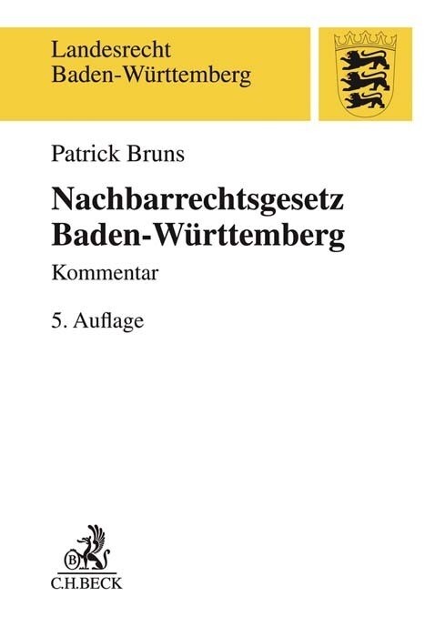Nachbarrechtsgesetz Baden-Wurttemberg (Paperback)