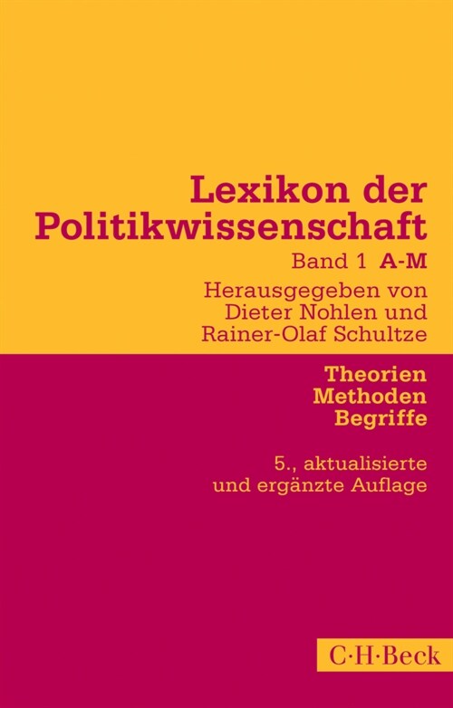 Lexikon der Politikwissenschaft. Bd.1 (Paperback)