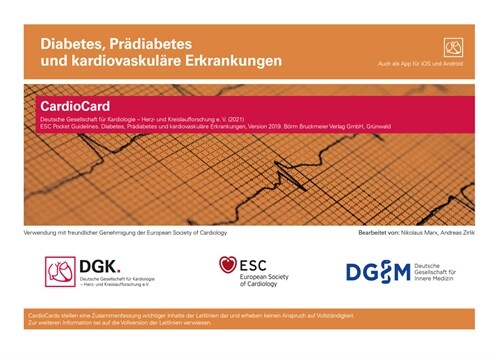 Diabetes, Pradiabetes und kardiovaskulare Erkrankungen, CardioCard (Cards)