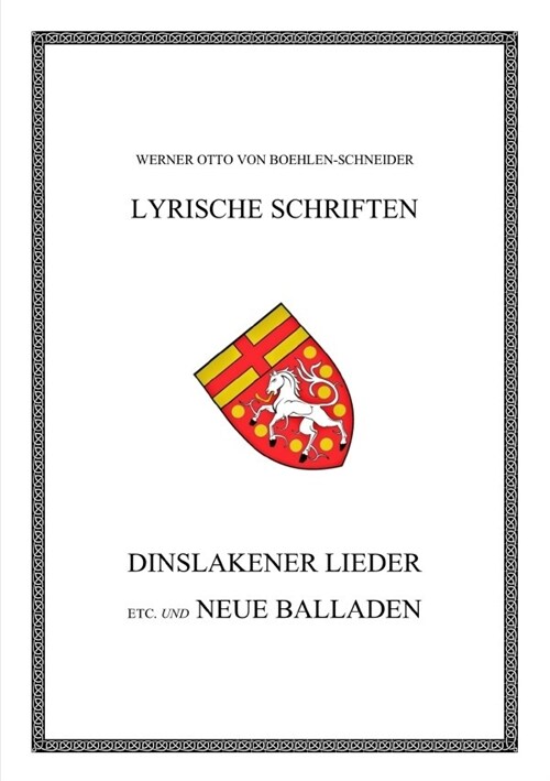 Dinslakener Lieder (Paperback)