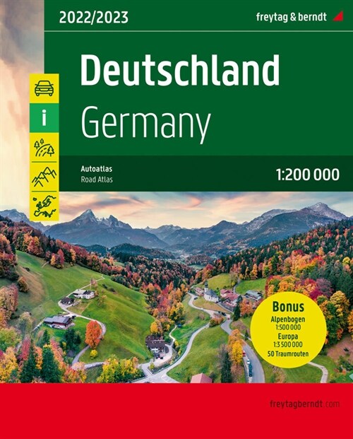 Deutschland / Germany, Autoatlas 1:200.000 (Paperback)