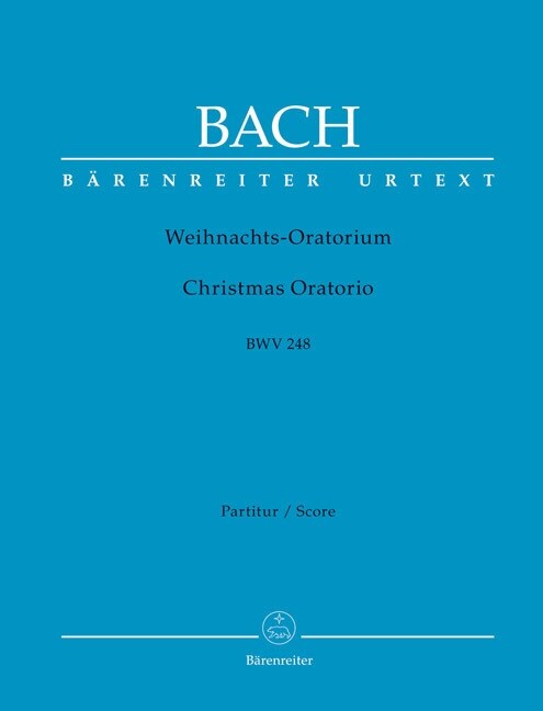 Weihnachts-Oratorium BWV 248, Partitur, Urtextausgabe (Sheet Music)