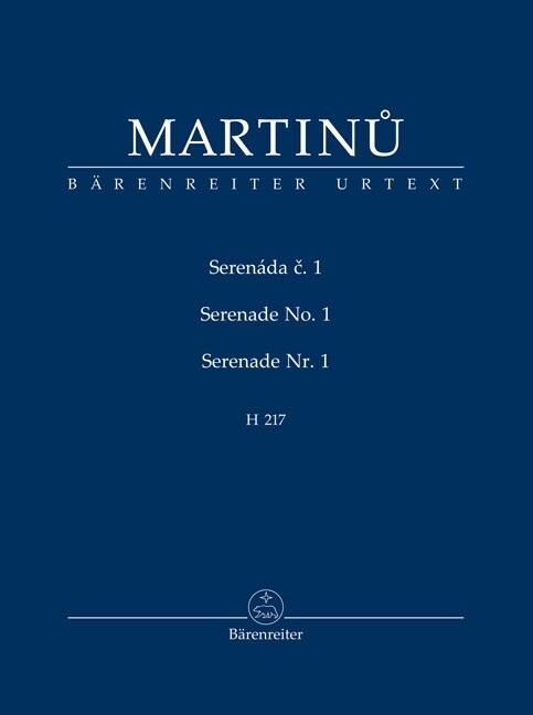 Serenade Nr. 1 H 217, Studienpartitur, Urtextausgabe (Sheet Music)