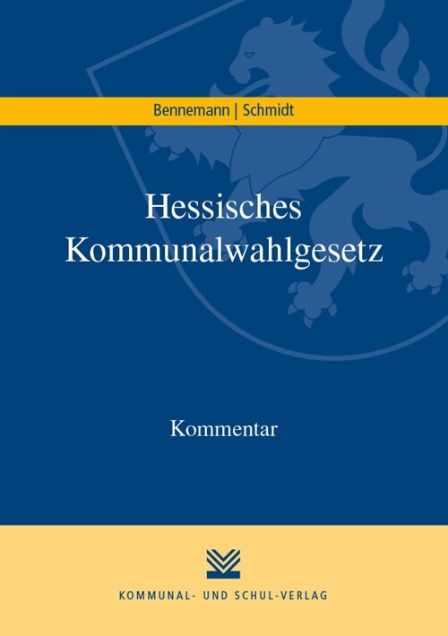 Hessisches Kommunalwahlgesetz (Paperback)