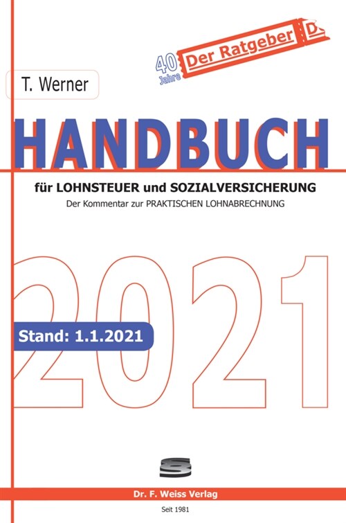 Handbuch fur Lohnsteuer und Sozialversicherung 2021 (Paperback)
