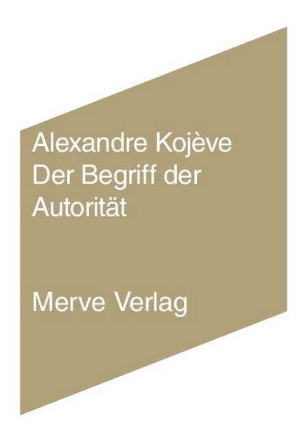 Der Begriff der Autoritat (Book)