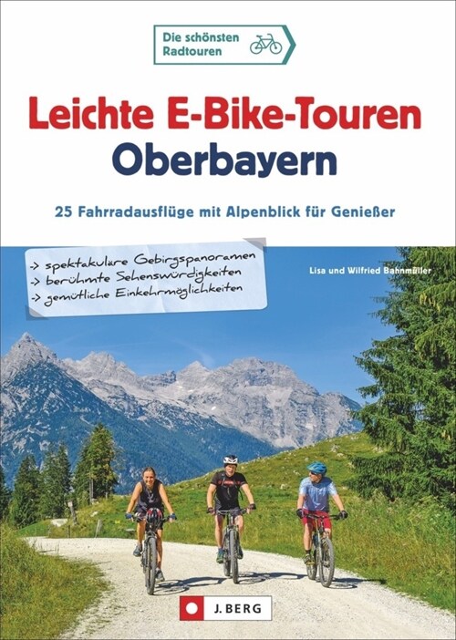 Leichte E-Bike-Touren Oberbayern (Paperback)