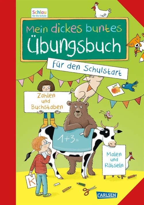 Mein dickes buntes Ubungsbuch fur den Schulstart (Paperback)