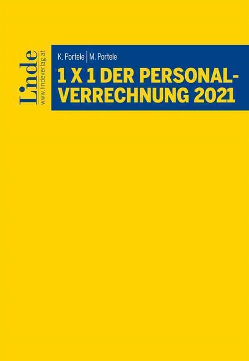 1 x 1 der Personalverrechnung 2021 (Paperback)