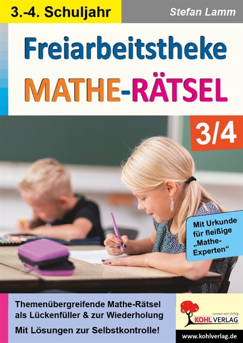 Freiarbeitstheke Mathe-Ratsel / Klasse 3-4 (Paperback)