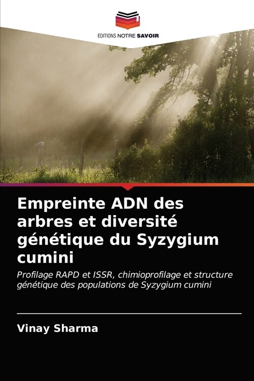 Empreinte ADN des arbres et diversite genetique du Syzygium cumini (Paperback)