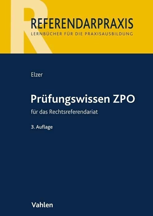 Prufungswissen ZPO fur Rechtsreferendare (Paperback)