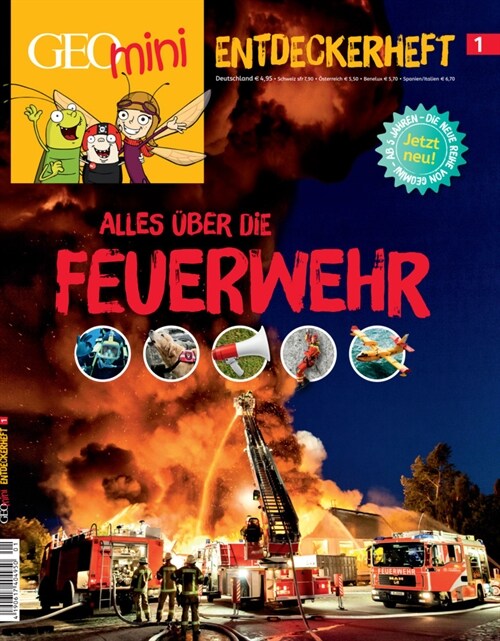 GEOlino mini Entdeckerheft 1/2016 - Alles uber die Feuerwehr (Pamphlet)