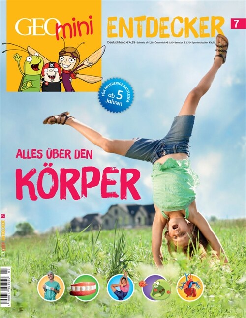 GEOlino mini Entdeckerheft 7/2017 - Alles uber den Korper (Pamphlet)