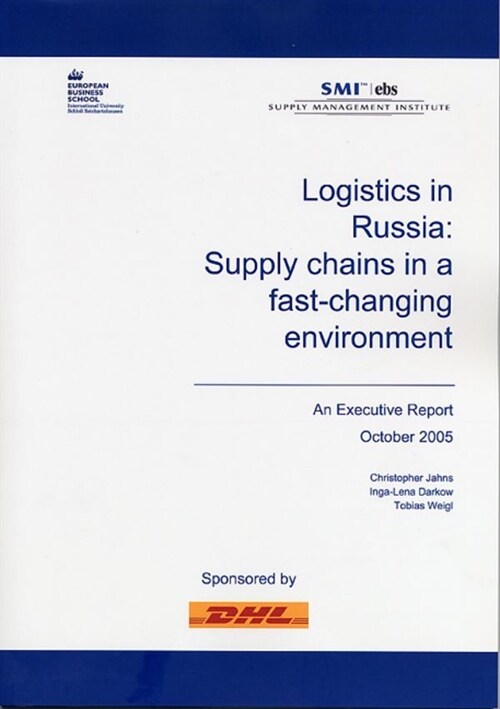 Logistics in Russia. (Paperback)