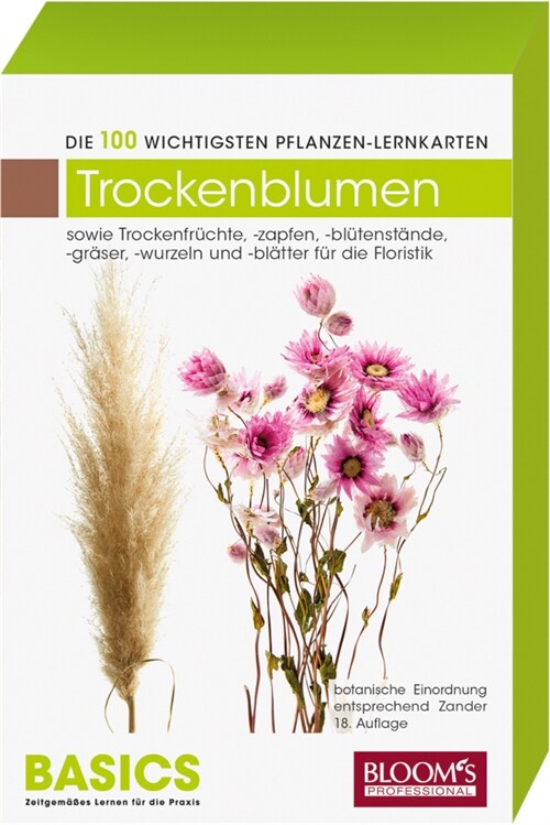 Pflanzen-Lernkarten, Die 100 wichtigsten Trockenfloralien/Fruchte (Cards)