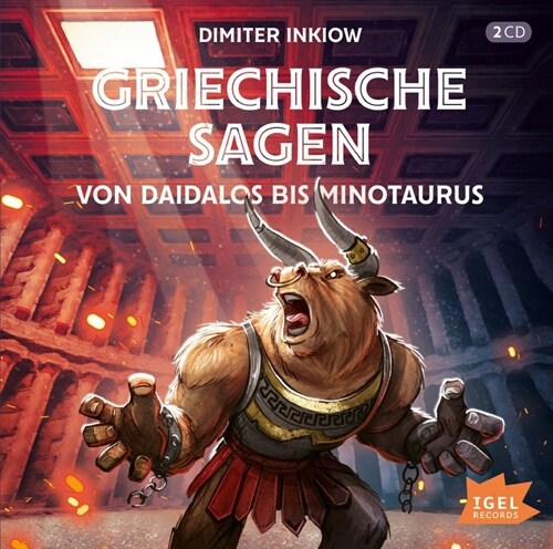 Griechische Sagen - Von Daidalos bis Minotaurus, 2 Audio-CD (CD-Audio)