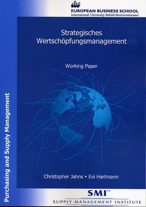 Strategisches Wertschopfungsmanagement. (Paperback)