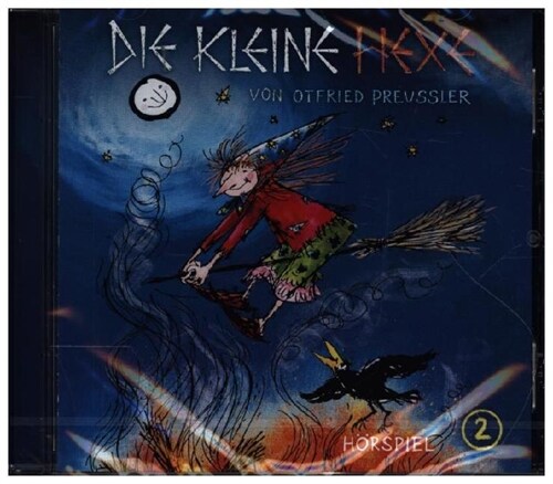 Die kleine Hexe. Folge.2, 1 Audio-CD (Neuproduktion) (CD-Audio)