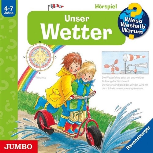 Unser Wetter, 1 Audio-CD (CD-Audio)