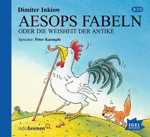 Aesops Fabeln oder Die Weisheit der Antike, 2 Audio-CDs (CD-Audio)