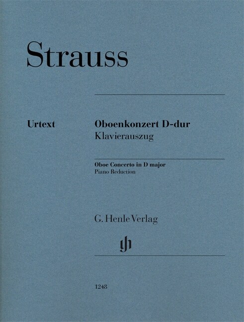 Strauss, Richard - Oboenkonzert D-dur (Paperback)
