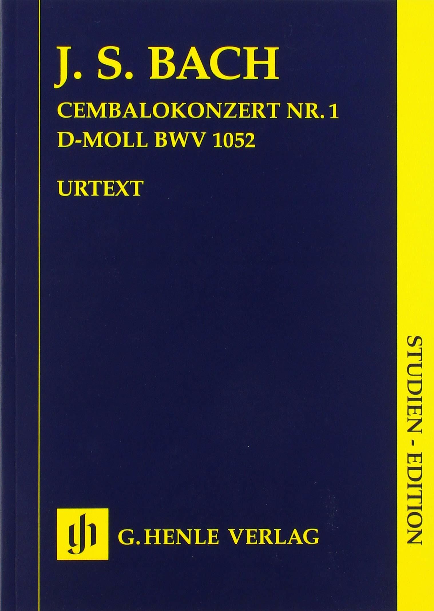 Bach, Johann Sebastian - Cembalokonzert Nr. 1 d-moll BWV 1052 (Paperback)